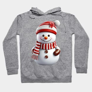 3D Snowman #5 Hoodie